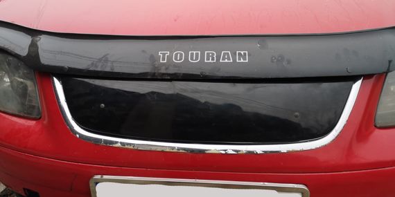Зимняя решетка (верхняя, 2003-2006) Матовая для Volkswagen Touran | Зображення 4