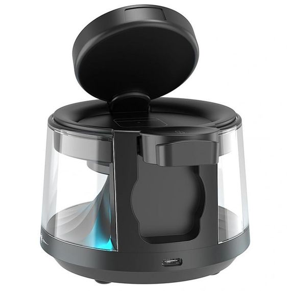 БЗУ WIWU Wi-W039 Flow 5in1 wireless charger with Speaker & Night Light 15W Black | Зображення 2