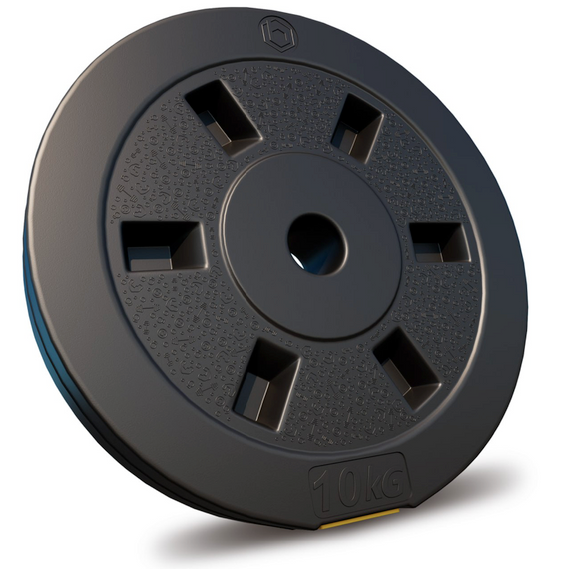 Набор со штангой и гантелями Besport PowerPro 86кг с w-образным грифом 120см противоударный | Зображення 7