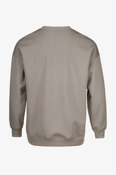 Світшот з принтом чоловічий YI HAN 3A050 А24023МР XL Сірий shop (2000990874443) | Зображення 7