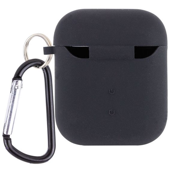 Силіконовий футляр з мікрофіброю для навушників Airpods 1/2 | Зображення 1