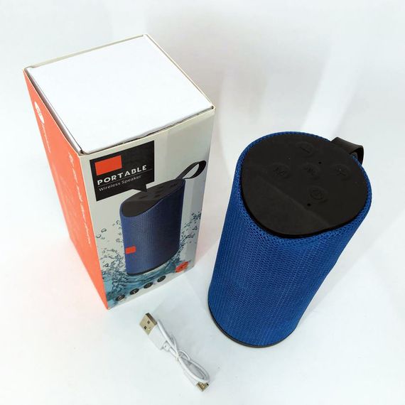 Колонка портативная bluetooth влагостойкая JBL TG-113 (аналог). Цвет: синий | Зображення 5