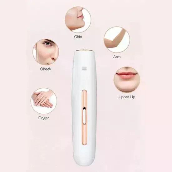 Портативна жіноча електробритва Body Touch Up • Компактний тример для видалення волосся на обличчі, тілі та делікатних зонах | Зображення 5