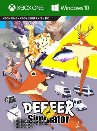 DEEEER Simulator: Your Average Everyday Deer Game (Xbox One, Windows 10) - Xbox Live Key - ARGENTINA