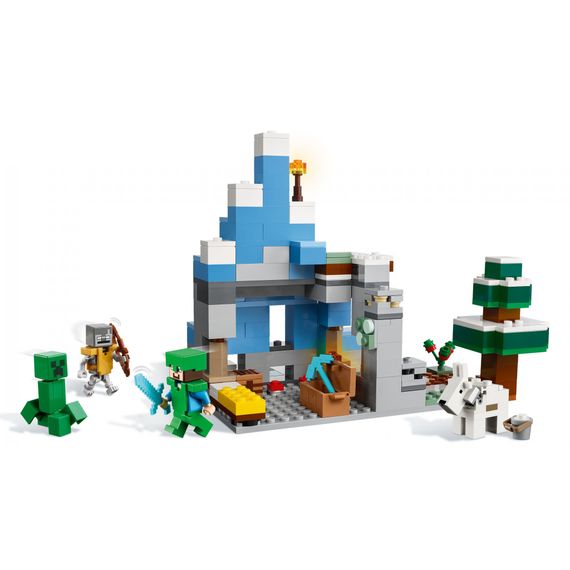 Конструктор LEGO Minecraft Замерзлі верхівки 304 деталі (21243-) | Зображення 4