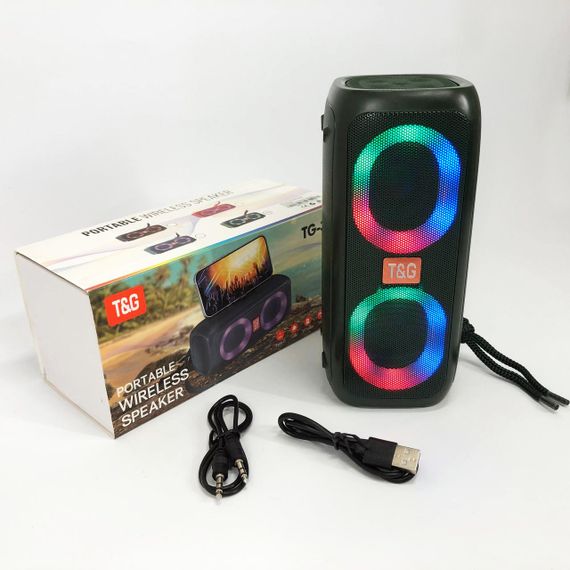 Bluetooth колонка з динамічним підсвічуванням, Bluetooth колонка з красивим підсвічуванням FR-14 | Зображення 4