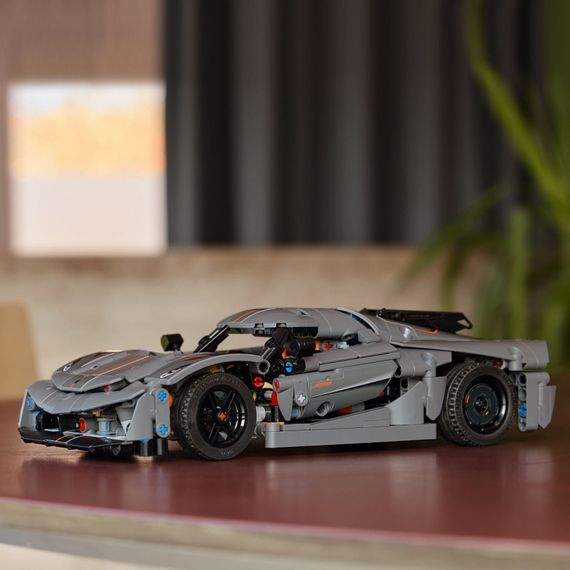 Конструктор LEGO Technic Koenigsegg Jesko Absolut — сірий гіперкар 42173 | Зображення 4
