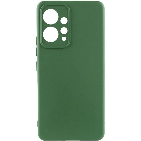 Чехол Silicone Cover Ummi Lakshmi Full Camera (AA) для Xiaomi Redmi Note 12 4G Зеленый / Dark green