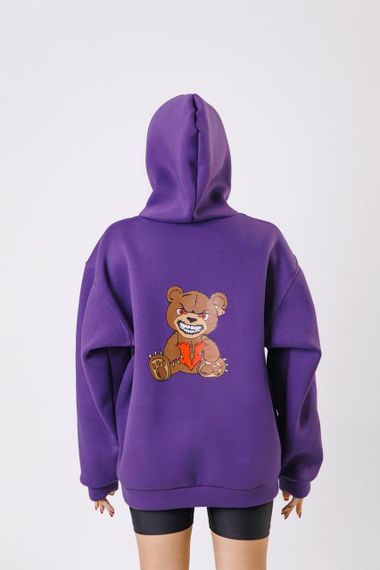 Зіп-Худі унісекс МА (01) Фіолетовий | Зображення 2