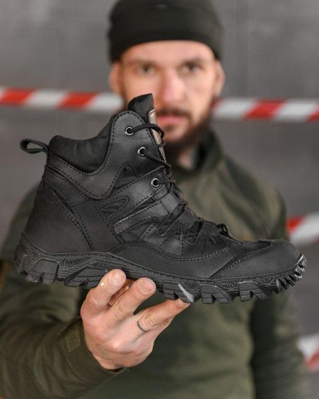 Тактичні черевики dragon total black ОР6370 | Зображення 4