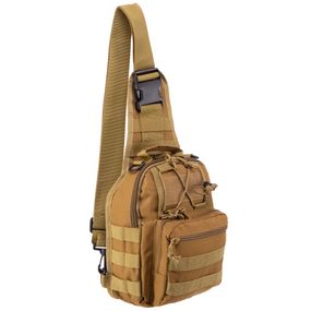 Сумка-слінг тактична з однією лямкою SP-Sport ZK-5506 размер (29х20х11см) 6л Койот