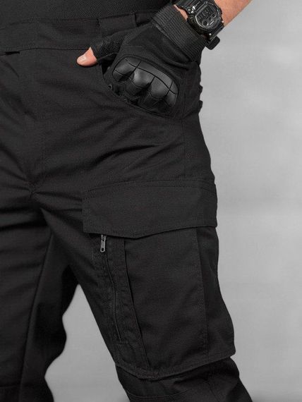 Тактичні штани mantana чорні ВТ5054 | Зображення 2