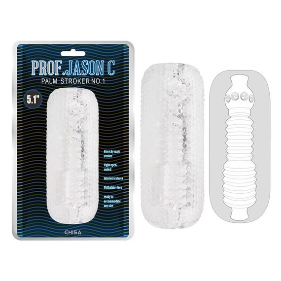 Ch38260 Мастурбатор Chisa Prof.Jason C Palm Stroker No.2 Clear | Зображення 1