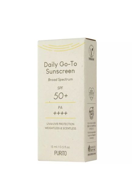 Солнцезащитный крем PURITO Daily Go To Sunscreen SPF50+ PA++++ (15 ml) | Зображення 1