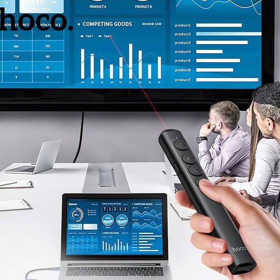 Лазерная указка Hoco GM200 Smart PPT Black | Зображення 7