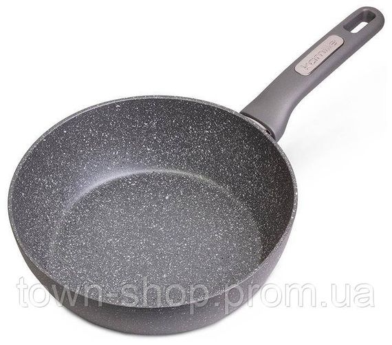 Сковорода-сотейник Kamille Granite Ø28см с гранитным антипригарным покрытием KM-4295GR