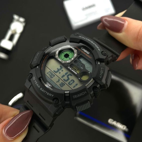 Чоловічий годинник Casio WS-1500H-1A | Зображення 1