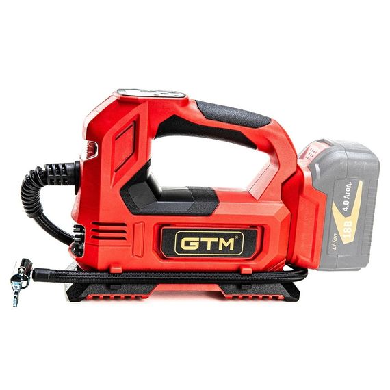 Насос аккумуляторный GTM AСC18/26 (6.8 бар, 26 л/мин, GTM 18V, 12 V, без аккумуляторов и зарядного устройства) | Зображення 1