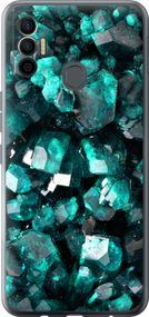 Чехол на Tecno Spark 7 KF6n Кристаллы 2 "3674u-2421-17620"