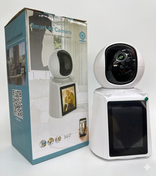Відеоняня (Wi-Fi IP-камера) з монітором, поворотна, модель 1538 (для контролю за дитиною) | Зображення 1