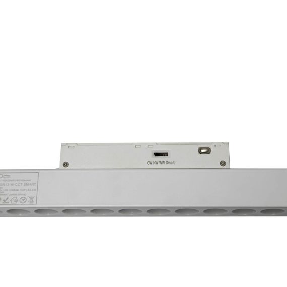 Магнітний трековий світильник PROLUM™ M20; 12W; 48V; Білий SERIES "GR"; CCT TuyaSmart | Зображення 6