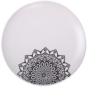 Тарілка Limited Edition Kora 20.5 см Десертна Біла (JH2068-2)
