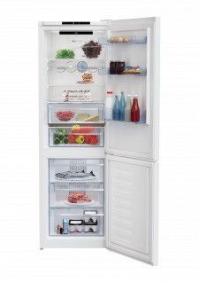 Холодильник з нижньою морозильною камерою BEKO RCNA366I30W, білий (RCNA366I30W) | Зображення 2