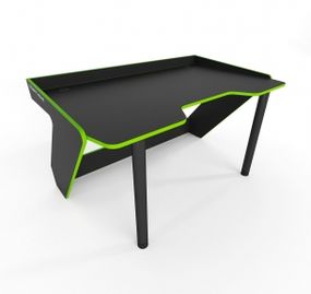 Стол компьютерный Comfy-Home Kronika черныйлайм