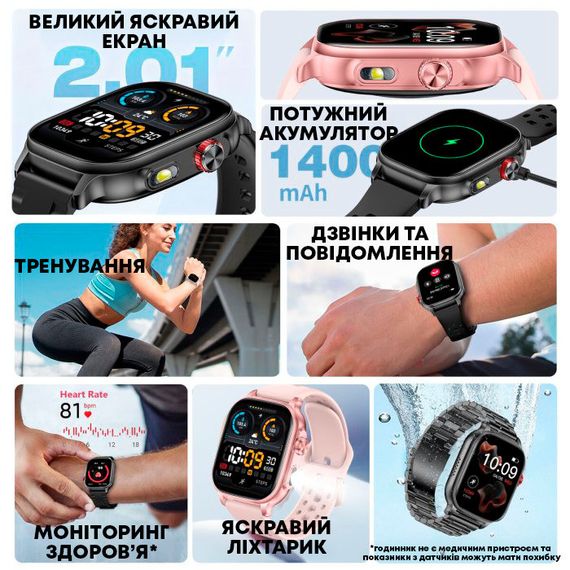 Smart Energy Sakura Pink 5BAR, 2 ремешка | Зображення 4
