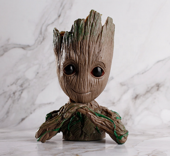 Цветочный горшок кашпо Primo Грут Groot для цветов и канцелярии (GR-02) | Зображення 1