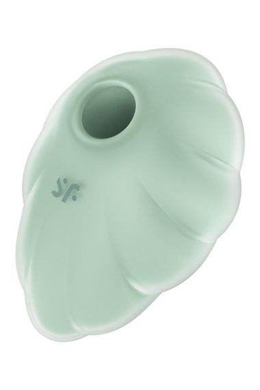 Вакуумний вібратор із дизайном у формі хмари Satisfyer Cloud Dancer м'ятний Sex Aura