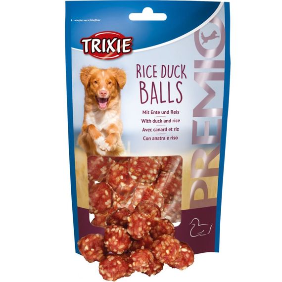 Лакомство для собак с уткой Trixie Premio Rice Duck Balls, 100 гр | Зображення 2
