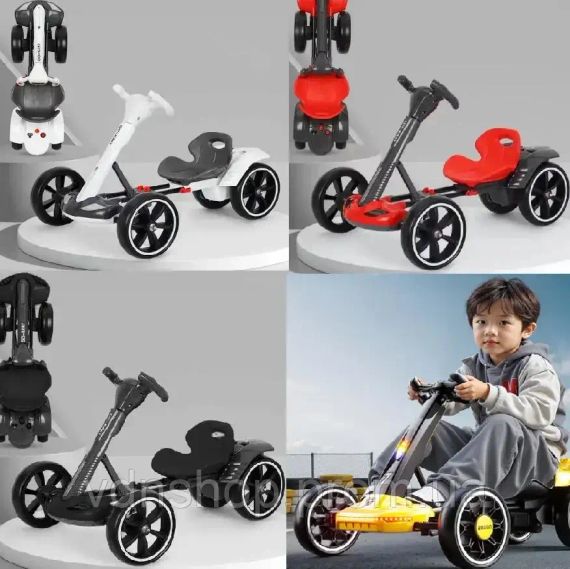 Электромобиль сложен с аккумулятором 6V 4.5Ah и скоростью до 6 км/ч/M-6072 Eco Koleso