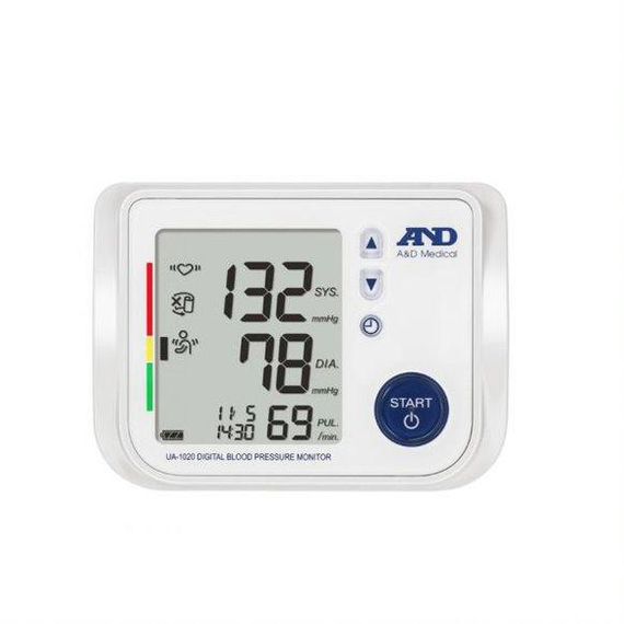 Тонометр AND UA-1020W Afib с адаптером автоматический на плечо гарантия 10 лет | Зображення 4
