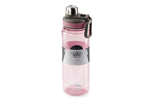 Бутылка для воды Sport Pink 0,85л СИЛА