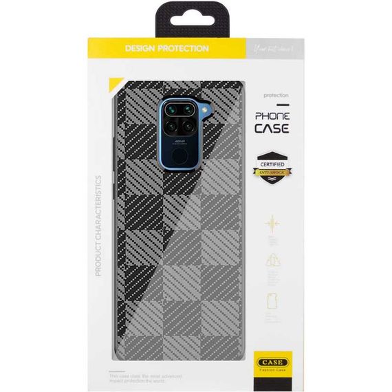 Чехол TPU+PC Grid для Xiaomi Redmi Note 9 4G / Redmi 9 Power / Redmi 9T | Зображення 1