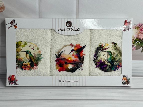 Набір рушників Merzuka  89003 Туреччина 30x50  Махра