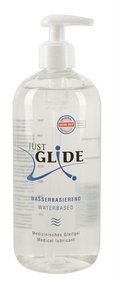 Лубрикант Just Glide Waterbased, 500 мл Sex Aura