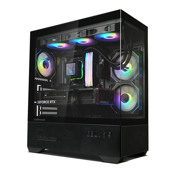 Корпус Zalman Chronix без БП CHRONIXBLACK