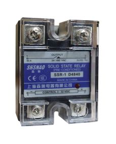 Реле твердотільне SSR-1 D4840 40А 24-480VAC/3-32VDC 20мА Ny95505564
