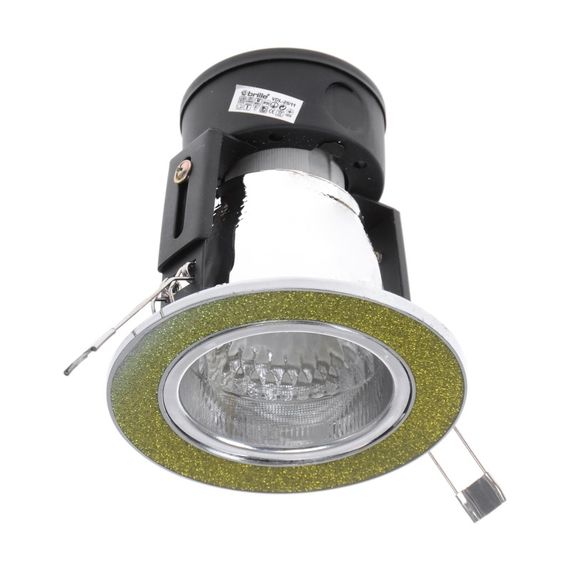 Светильник потолочный врезной  VDL-25/11 Sh LIGHT GREEN/CHR