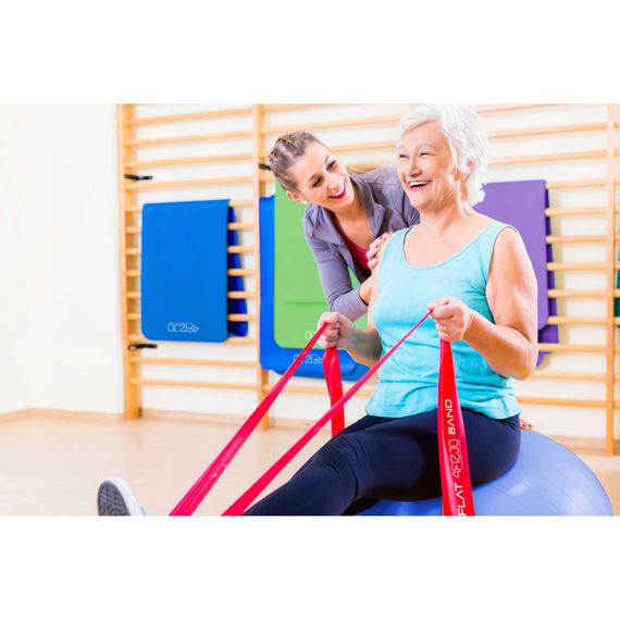 Стрічка-еспандер для спорту та реабілітації 4FIZJO Flat Band 200 х 15 cм 12-15 кг 4FJ0007 (P-5907222931677) | Зображення 2