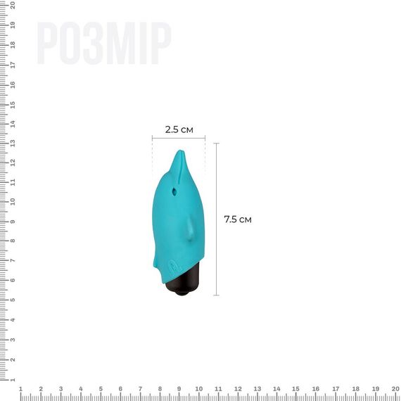 Віброкуля Adrien Lastic Pocket Vibe Flippy 10 із стимулювальним носиком | Зображення 1