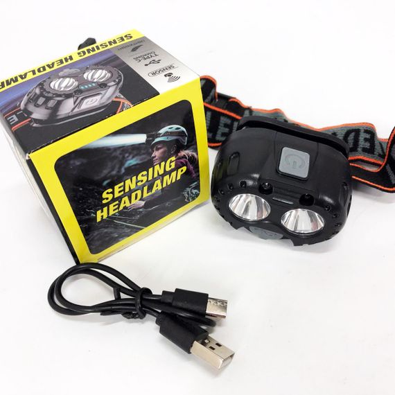 Ліхтар на лоб для промислових робіт Bailong 666-2 XPL, Ліхтарик побутовий налобний, Налобна лампа ZK-59 | Зображення 3