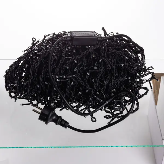 Вулична гірлянда Бахрома 50 м 840 LED чорний провід Мультиколор 50MBML | Зображення 3