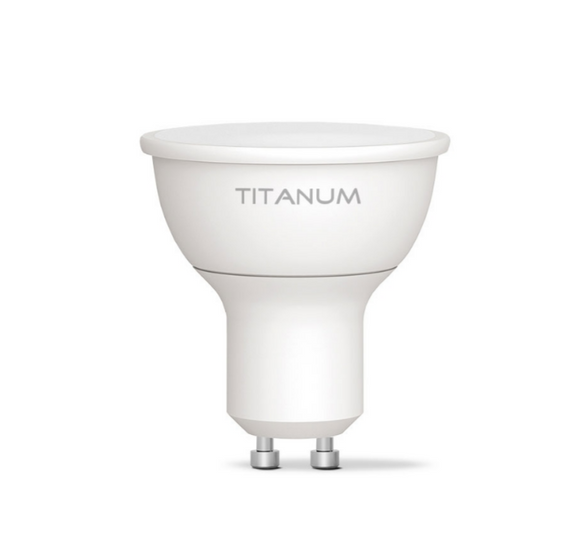 Лампа MR16 6W GU10 4100К 220V LED Titanum | Зображення 1