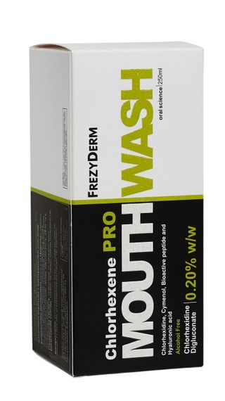 Ополіскувач FREZYDERM MOUTHWASH CHLORHEXENE PRO, 250 мл. | Зображення 1