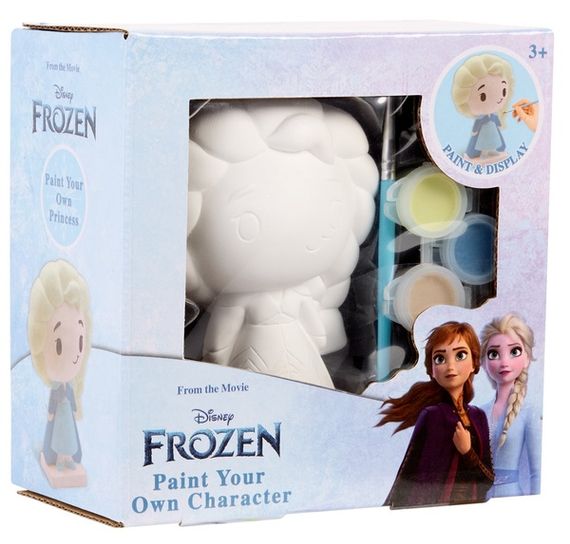 Набір для творчості Disney Гіпсова фігурка з фарбами Frozen (FR252345) | Зображення 1