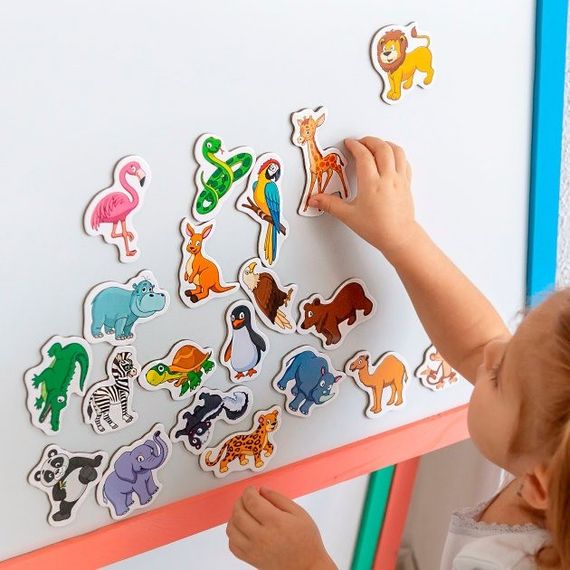 Набор магнитов Magdum "Счастливые дети Зоо" ML4031-01 EN | Зображення 5