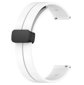 Ремінець Primolux Magnetic Silicone для годинника Garmin Vivoactive 6 / Vivoactive 5 - White
